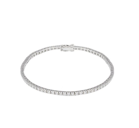Bracciale Babila Milano Donna Tennis in Oro bianco Diamante 0.56 Ct BBE2000CB17 - BBE2000CB17